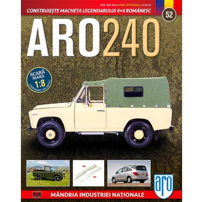 Macheta ARO 240 kit construibil Eaglemoss nr. 52 - coperta