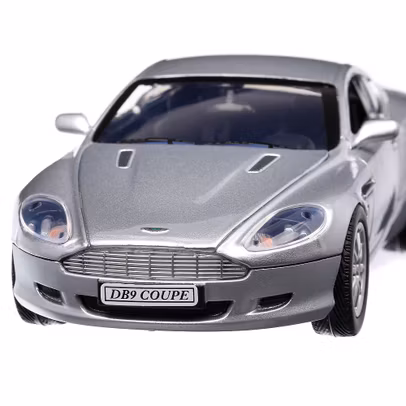 Aston Martin DB9 2016, macheta auto, scara 1:24, argintiu, Motor Max