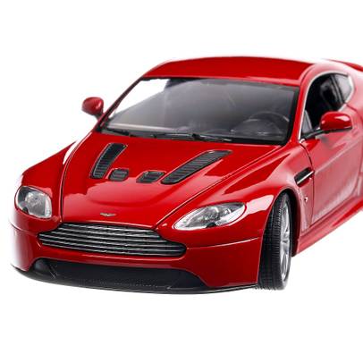Aston Martin V12 Vantage 2010, macheta auto, scara 1:24, rosu, Welly