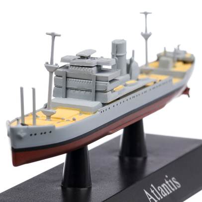 Atlantis 1937, gri, macheta nava comerciala inarmata, la scara 1:1250