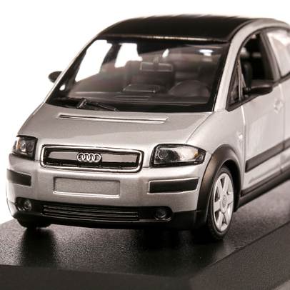 Audi A2 2000, 1:43, argintiu, Maxichamps