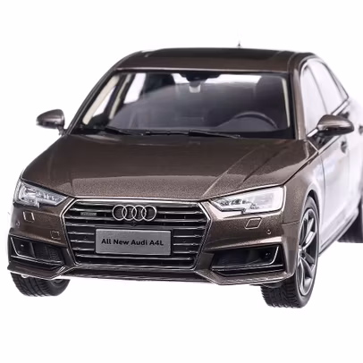 Audi A4L 2017, macheta auto  scara 1:18, gri, Faw