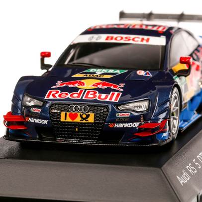 Audi A5 RS5 DTM #14 Mattias Ekstrom 2014, macheta auto, scara 1:43, albastru, Spark