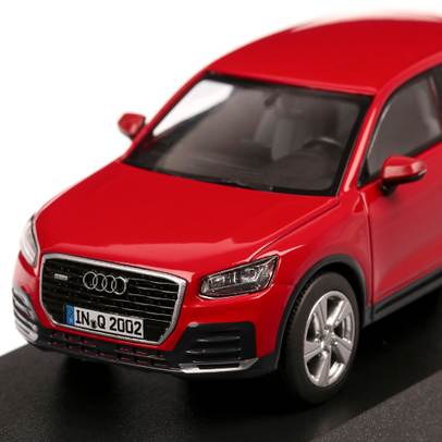 Audi Q2  2019, macheta auto scara 1:43, rosu, Norev