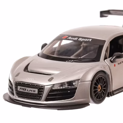 Macheta Audi R8 LMS 2014 Argintiu 1:24 Rastar – Performanta Motorsport in Miniatura-5