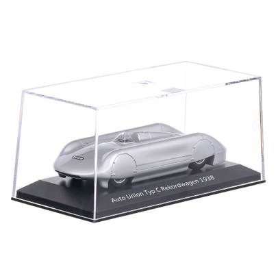 Auto Union Stromline Rekordwagen 1938, macheta auto, scara 1:43, argintiu, Minichamps -3