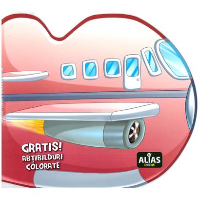Lipeste si coloreaza - Vehicule - Avionul