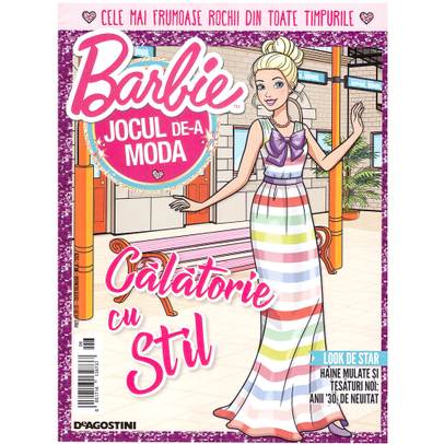 Barbie - Jocul de-a moda - Serata la Paris - Nr.5 - coperta