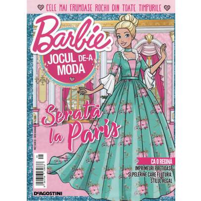 Barbie - Jocul de-a moda - Serata la Paris - Nr.5 - coperta