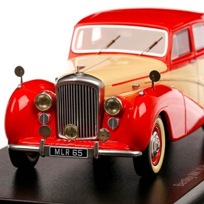 Bentley MK VI Harold Radford Countryman Salon 1951, macheta  auto, scara 1:43, rosu, BoS-Models