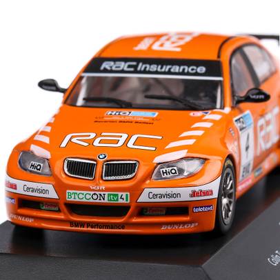 BMW 320si (E90) WSR Team RAC 2009, scara 1:43, portocaliu, Special C