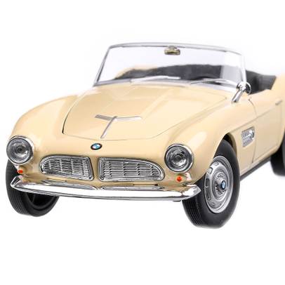 BMW 507 Roadster 1956 , macheta auto, scara 1:24, crem, Welly