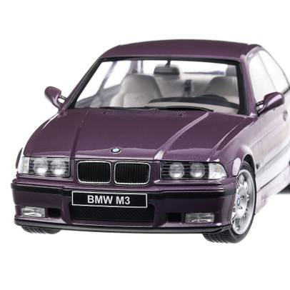 BMW E36 Coupe M3 1994, macheta auto, scara 1:18, violet, Solido