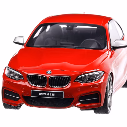 BMW M235i 2016 Resin series, limited edition, macheta auto scara 1:18, rosu, GT Spirit
