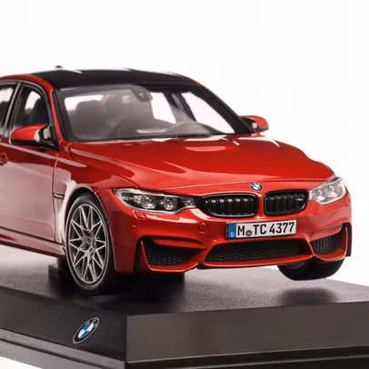BMW M3 Competion Packet 2016, macheta auto, scara 1:18, visiniu, Dealer BMW-5