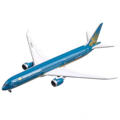 Boeing 787-10 D Vietnam Airlines 2019, macheta avion scara 1:500, albastru cu alb, Herpa