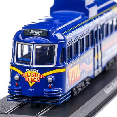 Brush Railcoach Tram 1937, macheta tramvai scara 1:72, albastru, Magazine Models