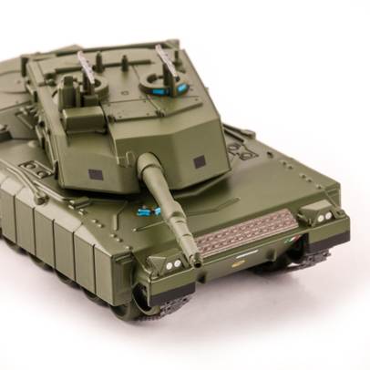 Macheta vehicul militar C1 Ariete 1995 verde scara 1:72 Magazine Models-5