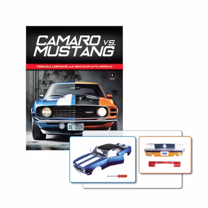 Abonament Camaro vs Mustang colectie construibila 1:18
