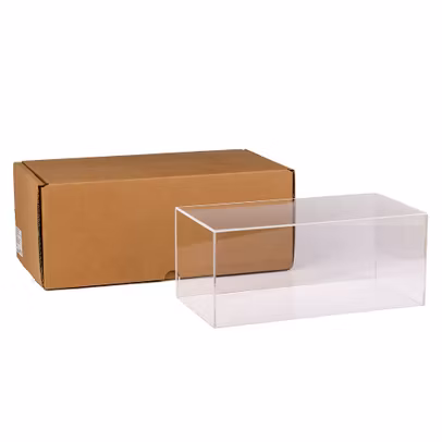 Carcasa vitrina expunere machete, scara 1:18, transparenta, Atlantic