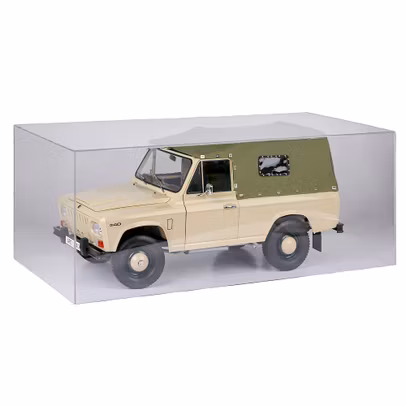 Carcasa vitrina expunere machete scara 1:8