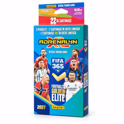 Carduri FIFA 365 Adrenalyn XL 2027 Ecoblister XXL 22 Carduri Panini