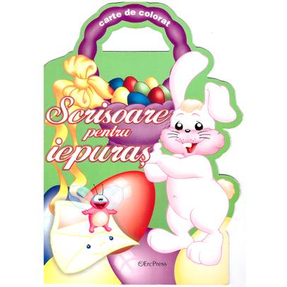 Scrisoare catre iepuras - Carte de colorat