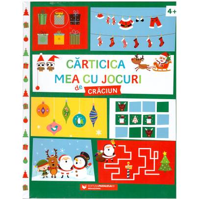 Carticica mea cu jocuri de Craciun
