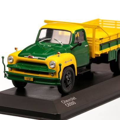 Chevrolet C 6500 1958, macheta auto scara 1:43, galben, White Box