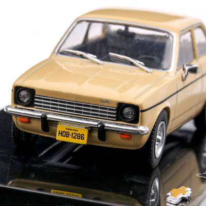 Chevrolet Chevette SL 1976, macheta auto, scara 1:43, crem, Magazine Models