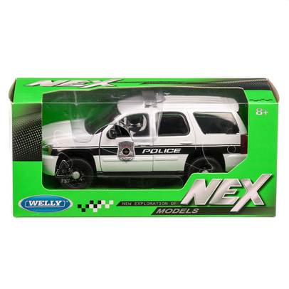 Macheta autospeciala Chevrolet Tahoe GM Police 2008 1:24