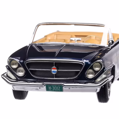 Buick Roadmaster 80-C Four-Door Phaeton 1937, macheta  auto, scara 1:18, albastru metalizat, BoS-Models