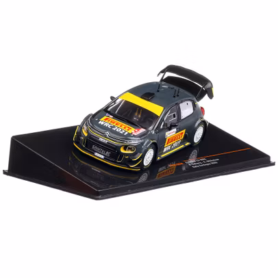 Citroen C3 WRC 2020, Rallye WM, Rallye Sardinien, P.Solberg/A.Mikkelsen, scara 1:43, negru, Ixo