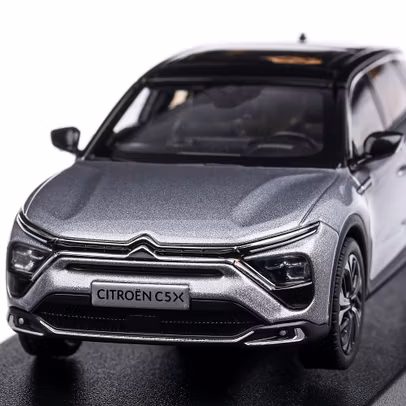 Citroen C5X 2021, macheta auto, scara 1:43, argintiu, Norev
