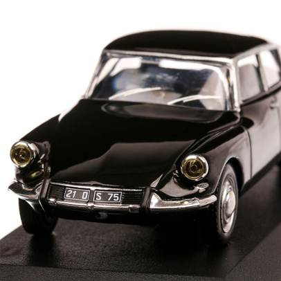 Citroen DS 21 Mk.1 1956, macheta auto scara 1:43, negru, Atlas