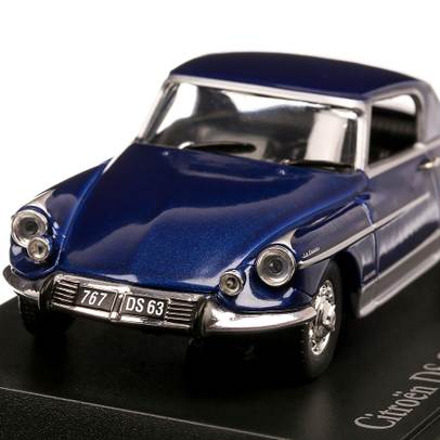 Citroen DS Coupe Le Dandy 1967, macheta auto scara 1:43, albastru, Atlas