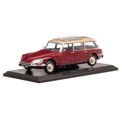 Citroen DS21 Break 1970, macheta auto scara 1:18, visiniu, Norev