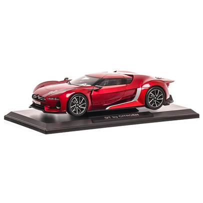Citroen GT Concept 2008, macheta auto,  scara 1:18, rosu metalizat, Norev