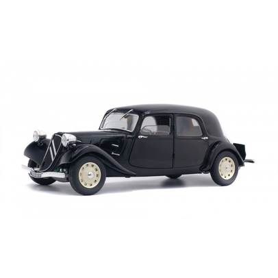 Citroen Traction 11CV 1937, macheta auto, scara 1:18, negru, Solido