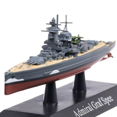 Crucisator Admiral Graf Spee 1936, Marina Germana, gri, macheta crucisator din clasa Deutschland scara 1:1250