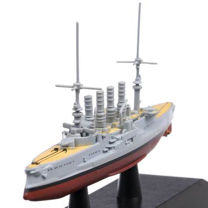 Crucisatorul SMS Gneisenau 1907, gri, macheta nava de lupta  la scara 1:1250