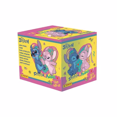 Cutie cu Stickere Stitch & Angel Panini - 36 plicuri
