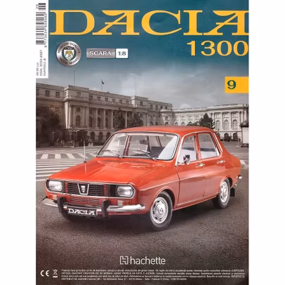 Macheta construibila Dacia 1300 scara 1:8 Hachette - Nr.9