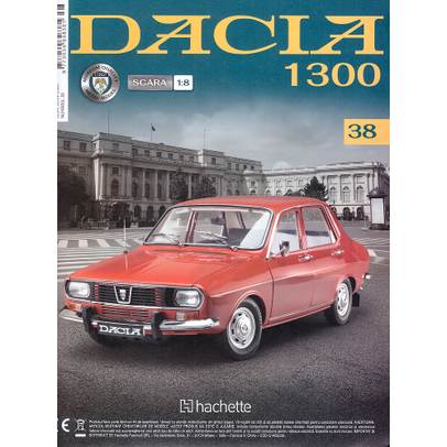 Macheta construibila Dacia 1300 scara 1:8 Hachette - Nr.38