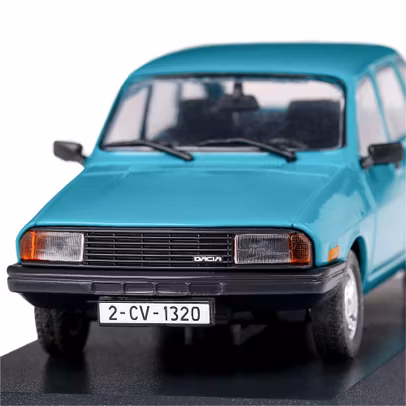Macheta auto Dacia 1320 1988 verde 1:43 Mașini de Legendă DeAgostini - vedere frontala