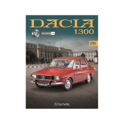 Macheta construibila Dacia 1300 scara 1:8 Hachette - Nr.26