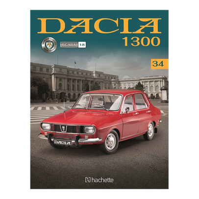 Macheta construibila Dacia 1300 scara 1:8 Hachette - Nr.34