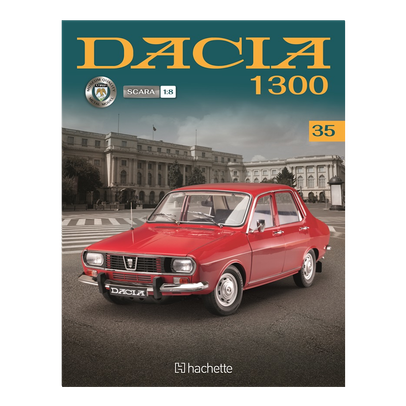 Macheta construibila Dacia 1300 scara 1:8 Hachette - Nr.35