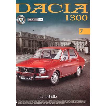 Macheta construibila Dacia 1300 scara 1:8 Hachette - Nr.7
