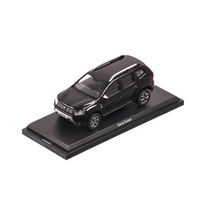 Dacia Duster 2018, macheta auto scara 1:43, negru, window box, Norev